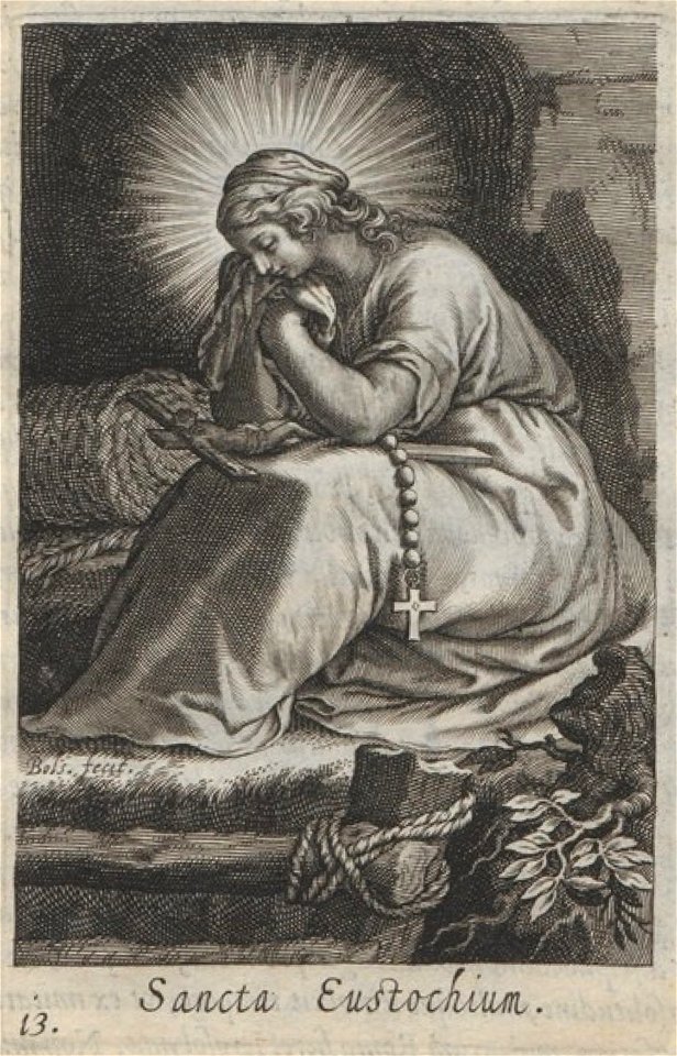 Bloemaert - 1619 - Sylva anachoretica Aegypti et Palaestinae - UB Radboud Uni Nijmegen - 512890366 38 S Eustochium