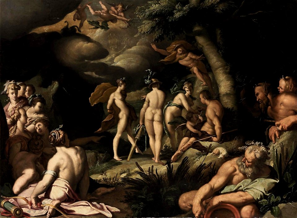 The Judgement of Paris by Abraham Bloemaert