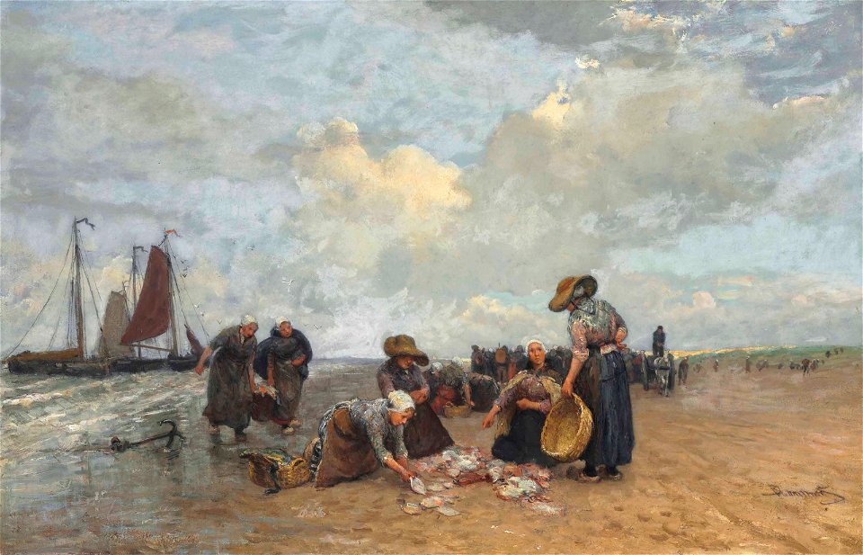 Bernardus Johannes Blommers - Return of the Fishing Boats