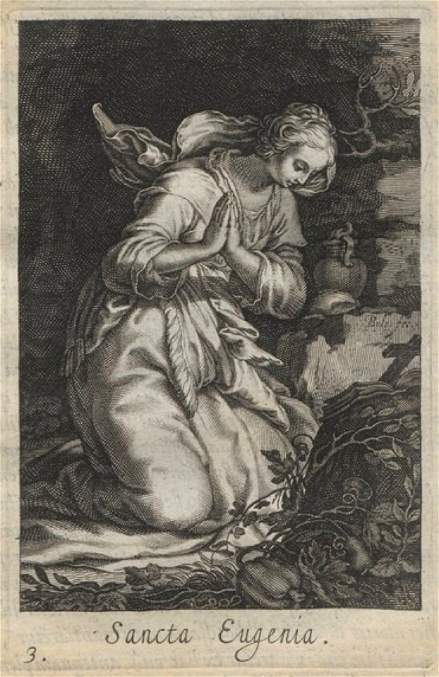Bloemaert - 1619 - Sylva anachoretica Aegypti et Palaestinae - UB Radboud Uni Nijmegen - 512890366 28 S Eugenia