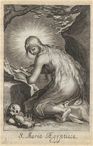 Bloemaert - 1619 - Sylva anachoretica Aegypti et Palaestinae - UB Radboud Uni Nijmegen - 512890366 34 S Maria Aegyptiaca