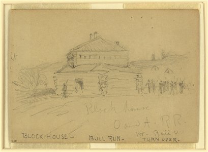 Blockhouse, O and A.R.R., nr. Bull Run LCCN2004661059