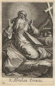 Bloemaert - 1619 - Sylva anachoretica Aegypti et Palaestinae - UB Radboud Uni Nijmegen - 512890366 11 S Abraham