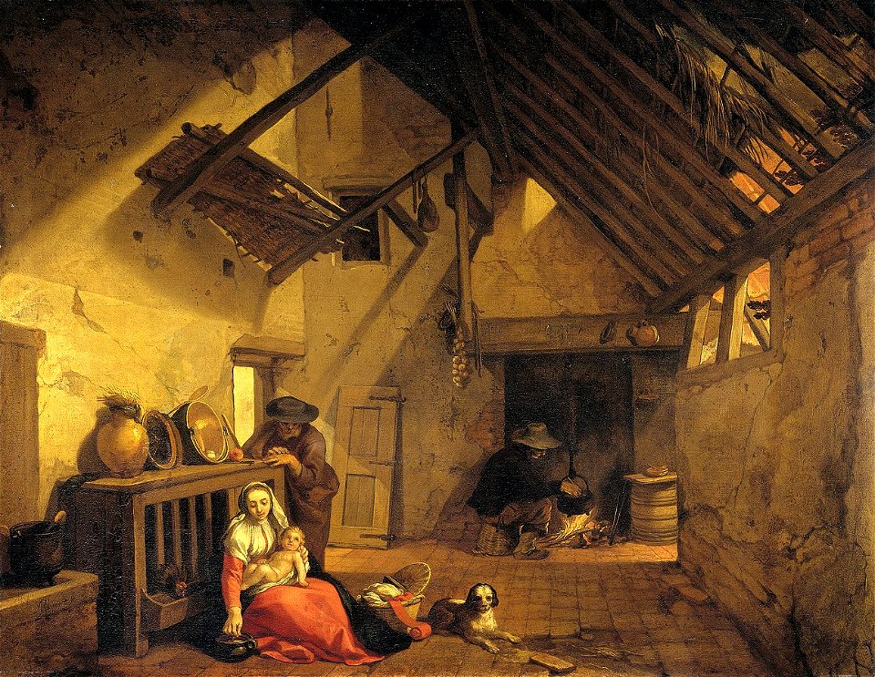 Abraham Bloemaert - Rust op de vlucht naar Egypte