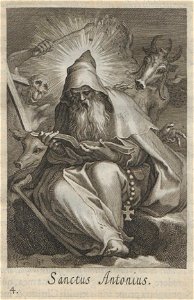 Bloemaert - 1619 - Sylva anachoretica Aegypti et Palaestinae - UB Radboud Uni Nijmegen - 512890366 04 S Antonius