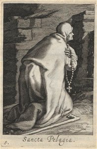 Bloemaert - 1619 - Sylva anachoretica Aegypti et Palaestinae - UB Radboud Uni Nijmegen - 512890366 33 S Pelagia
