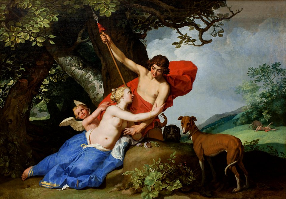 Abraham Bloemaert - Venus and Adonis - Google Art Project