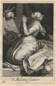 Bloemaert - 1619 - Sylva anachoretica Aegypti et Palaestinae - UB Radboud Uni Nijmegen - 512890366 41 S Melania Junior