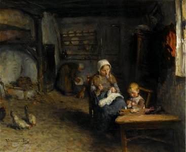 Bernardus Johannes Blommers - Mother's little helper