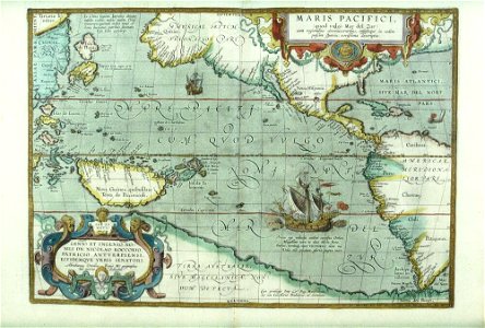 Bodleian Libraries, Maris Pacifici, 1589