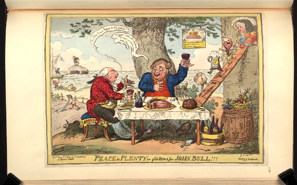 Bodleian Libraries, Peace plenty or- good news for John Bull