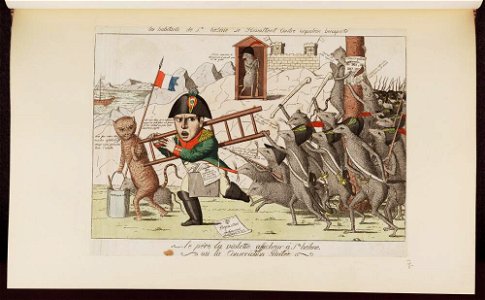 Bodleian Libraries, les habitants de ste hlne se rvoltant contre napolon bonaparte- le pre la violette afficheur  ste hlne ou la con