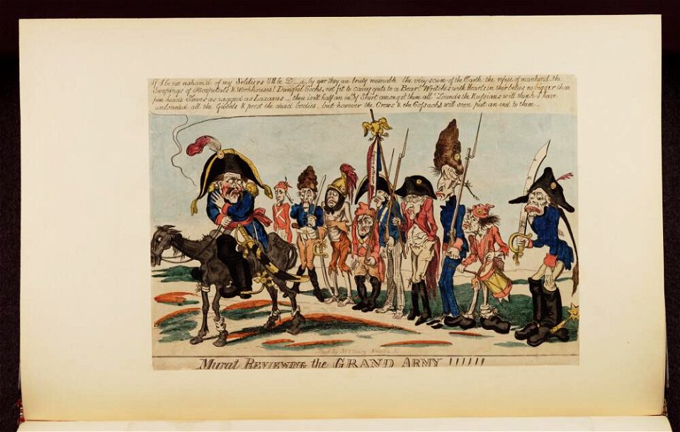 Bodleian Libraries, Murat reviewing the Grand Army- Napoleon Bonaparte premier consul s'est rendu à Notre Dame pour y entendre la Sainte Mes