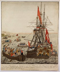 Bodleian Libraries, Napoleon Bonaparte als Gefangener- Napoleon Bonaparte premier consul s'est rendu à Notre Dame pour y entendre la Sainte