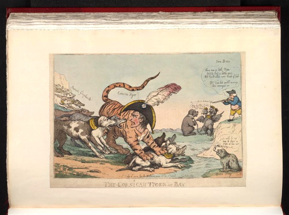 Bodleian Libraries, The Corsican tiger at bay