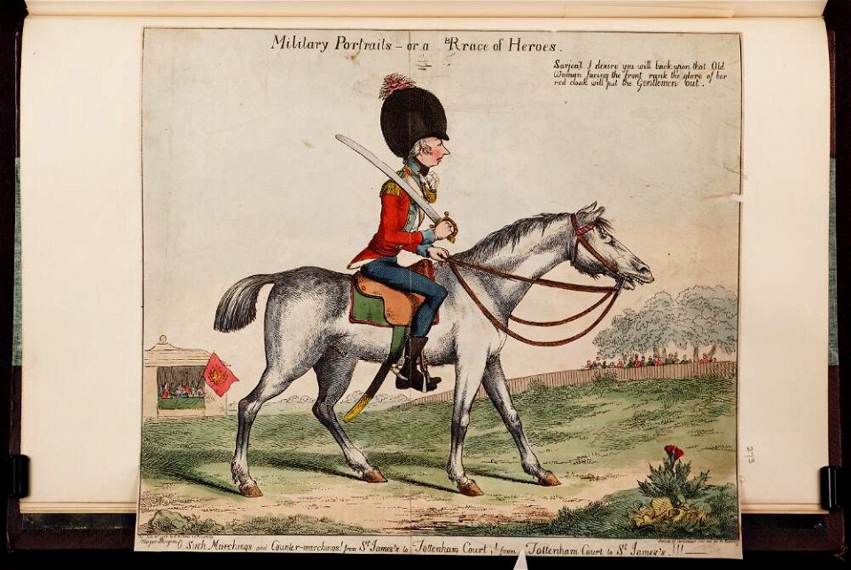 Bodleian Libraries, Military portraits or- a brace of heroes