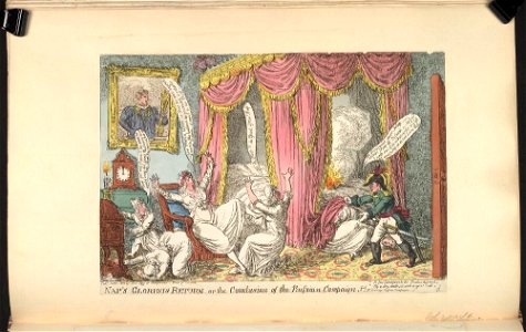 Bodleian Libraries, Nap's glorious return or- the conclusion of the Russian campaign