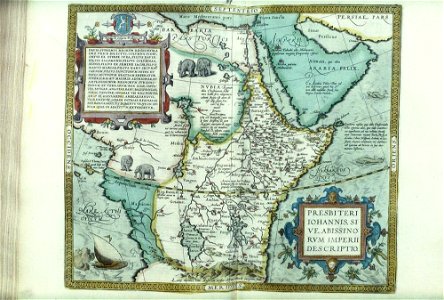 Bodleian Libraries, Presbiteri Johaniss sive Abissiniorvm Imperii descriptio