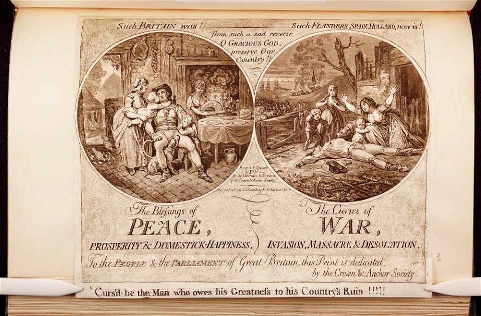 Bodleian Libraries, The blessings of peace - The curses of war
