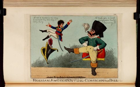 Bodleian Libraries, Russian amusement or the Corsican foot ball
