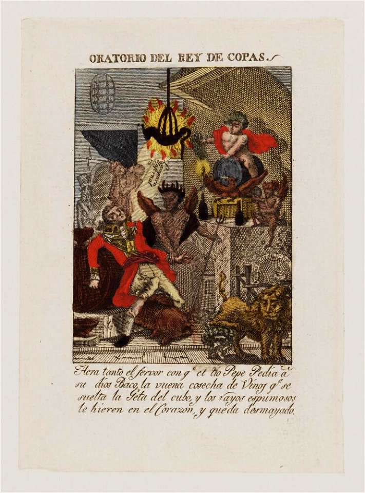 Bodleian Libraries, Oratorio del rey de copas- Napoleon Bonaparte premier consul s'est rendu à Notre Dame pour y entendre la Sainte Messe cé