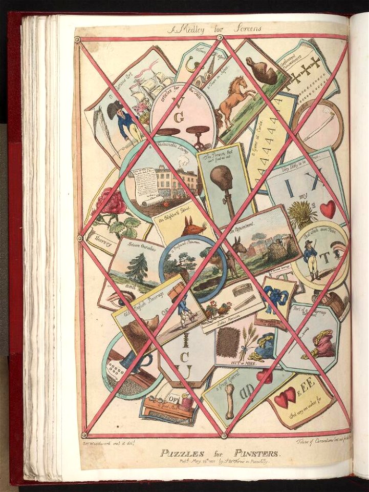 Bodleian Libraries, Puzzles for punsters- A medley for screens