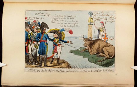 Bodleian Libraries, Selling the skin before the bear is caught or- cutting up the Bull before he is killed
