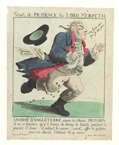 Bodleian Libraries, Trait de prudence du Lord Morpeth- Envoyé d'Angleterre auprés du Cabinet Prussien il ne se trouvait qu'a 6 lieues du cha