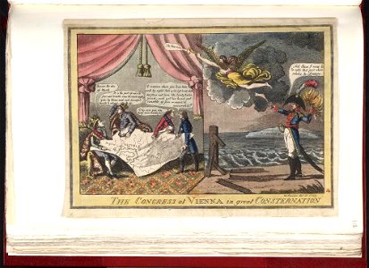 Bodleian Libraries, The Congress at Vienna in great consternation
