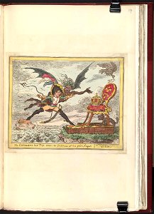 Bodleian Libraries, The Corsican's last trip, under the guidance of his good angel