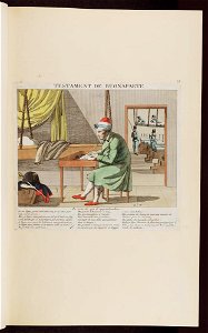 Bodleian Libraries, Testament de Buonaparte- Napoleon Bonaparte premier consul s'est rendu à Notre Dame pour y entendre la Sainte Messe célé