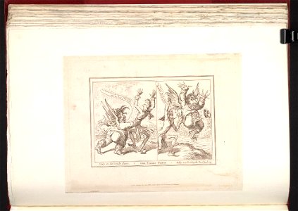 Bodleian Libraries, The tables turnd- Billy in the devil's claws Billy sendindng sic the Devil packing