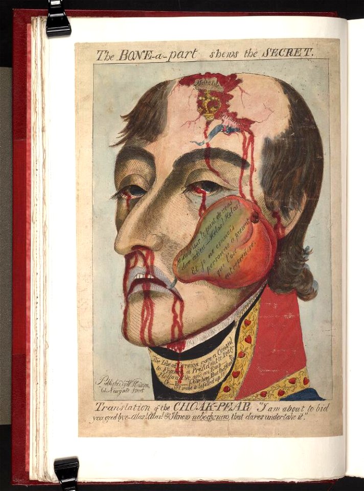 Bodleian Libraries, The boneapart shews the secret