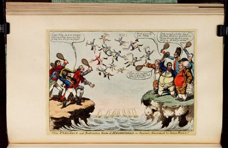 Bodleian Libraries, The pleasing and instructive game of messengers or- summer amusement for Iohn Bull