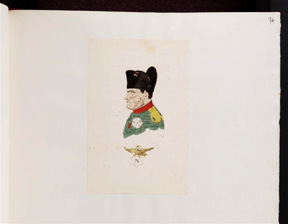 Bodleian Libraries, Triumph of the year 1813 French- Napoleon Bonaparte premier consul s'est rendu à Notre Dame pour y entendre la Sainte Me