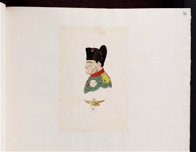 Bodleian Libraries, Triumph of the year 1813 French- Napoleon Bonaparte premier consul s'est rendu à Notre Dame pour y entendre la Sainte Me