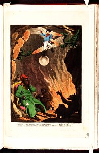 Bodleian Libraries, The flight of Bonaparte from Hellbay