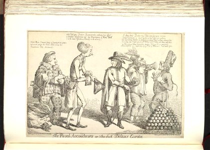 Bodleian Libraries, The rival accoucheurs or- who shall deliver Europe