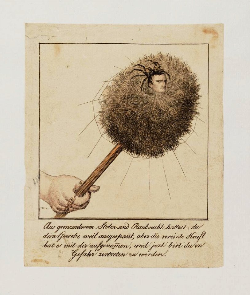 Bodleian Libraries, The mop- Napoleon Bonaparte premier consul s'est rendu à Notre Dame pour y entendre la Sainte Messe célébrée par le Card