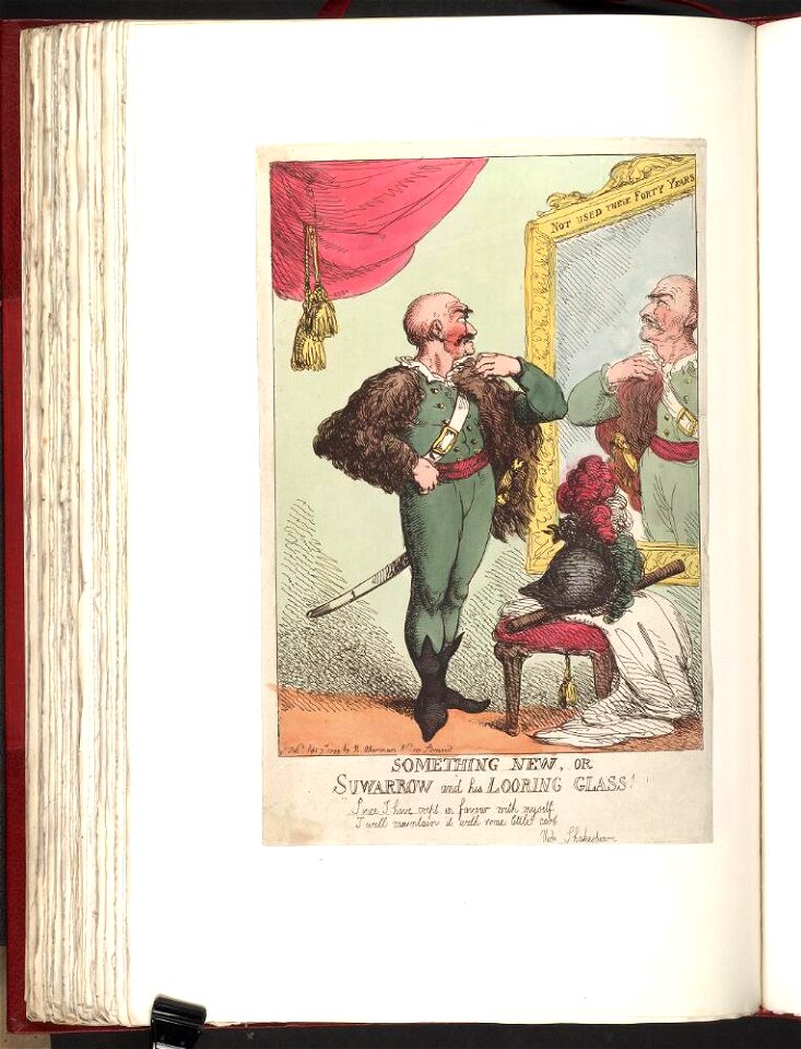 Bodleian Libraries, Something new, or- Suwarrow and his looking glass