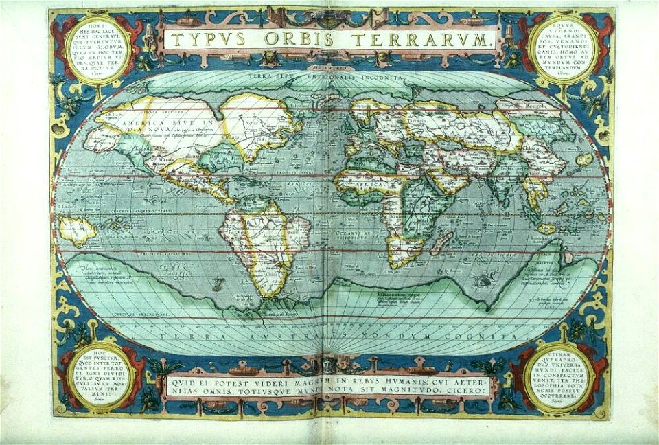 Bodleian Libraries, The World, 1587