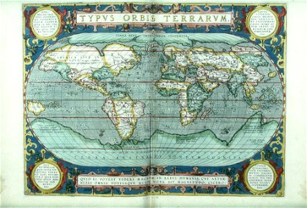 Bodleian Libraries, The World, 1587