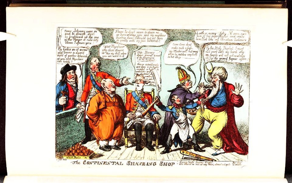 Bodleian Libraries, The continental shaveing shop