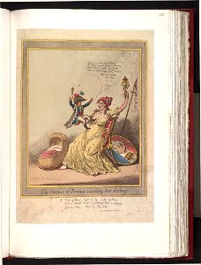 Bodleian Libraries, The genius of France nursing her darling