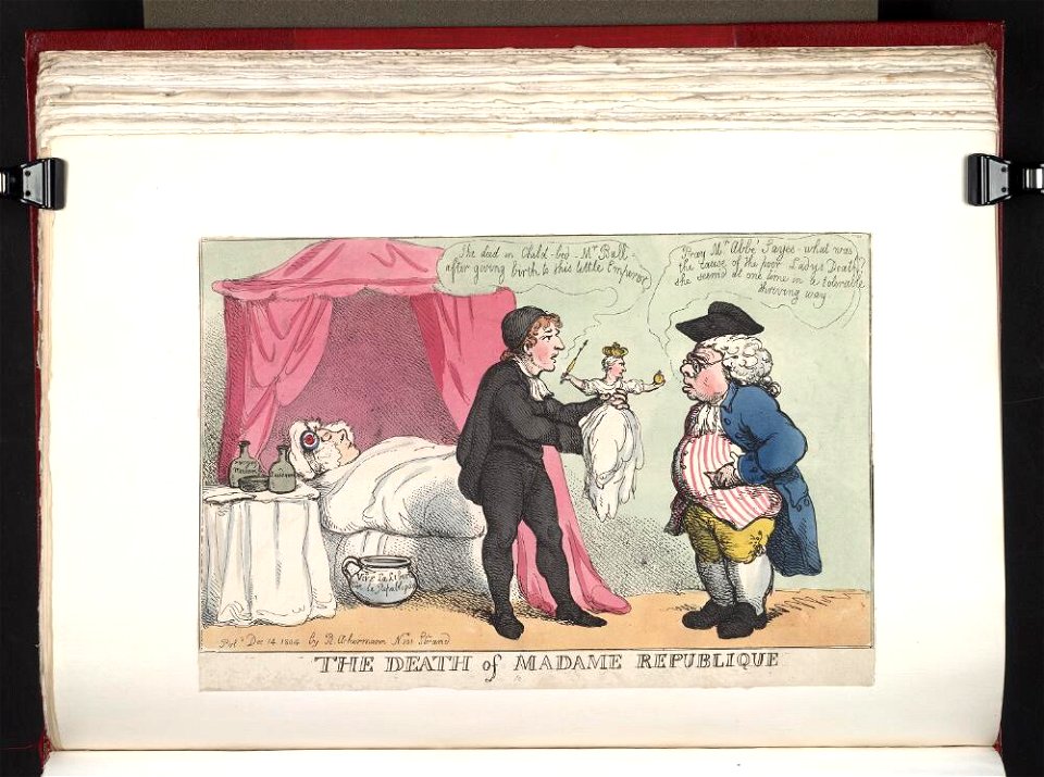 Bodleian Libraries, The death of Madame Republique