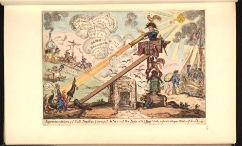 Bodleian Libraries, Represesentation sic of ye Gull trap ye principal actors in ye new farce call'd ye hoax lately perform'd with great ecl