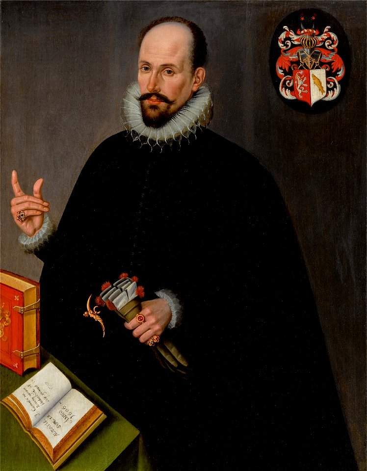 Portrait of Ott van Bronckhorst by Cornelia toe Boecop