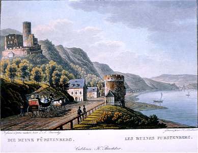 Bodmer Ruine Fürstenberg