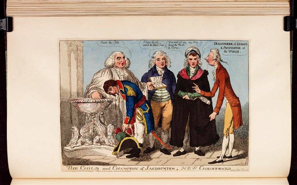 Bodleian Libraries, The child and champion of Jacobinism, new christened