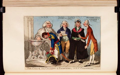 Bodleian Libraries, The child and champion of Jacobinism, new christened